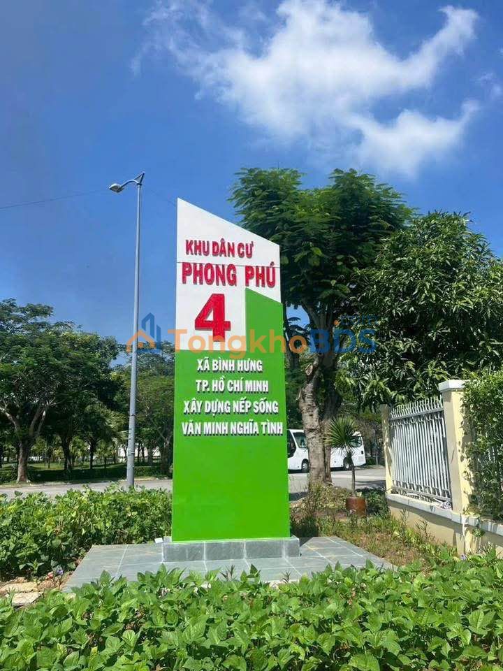 Mặt Tiền Kinh Doanh Đường Số 14 Bình Chánh - 100m² Sẵn Sổ Hồng