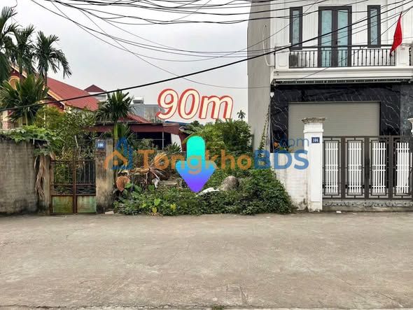 Bán đất mặt tiền 90m² Tổ 8 An Lão, Hải Phòng - Đường ô tô tránh nhau