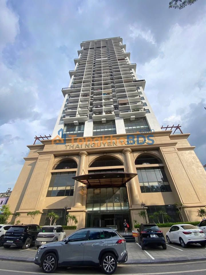 Chung cư Thái Nguyên Tower 53.7m² - View Quảng trường, Full nội thất