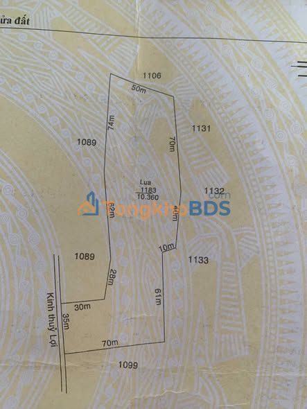 Bán Gấp 9500m² Đất Ruộng Vị Trí Đẹp Tại Châu Thành, Kiên Giang - Sổ Đỏ Sẵn Sàng