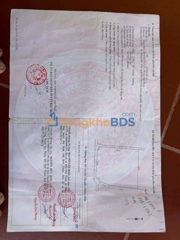 Bán Gấp Đất Vườn Hồng Thái, Lâm Đồng 2300m² - Sổ Đỏ Chính Chủ