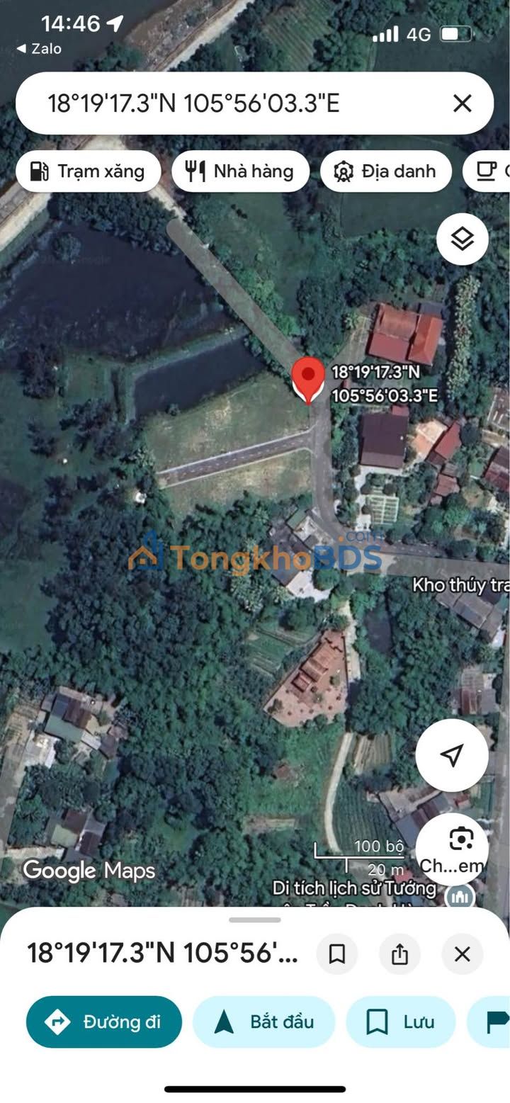 Bán Gấp Đất Nền 189m² 2 Mặt Tiền TP Hà Tĩnh - Sổ Đỏ Chính Chủ