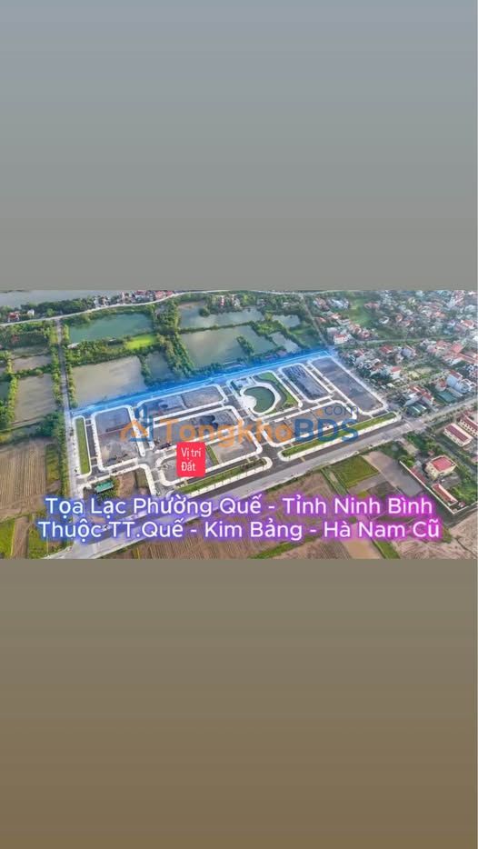 Đất nền KĐT Quế Phủ Lý 82m² giá 2 tỷ - Sổ đỏ chính chủ