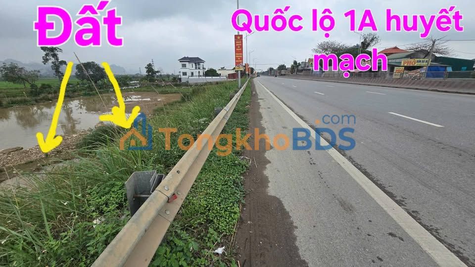 Đất nền Quốc lộ 1A Thanh Liêm 101m² giá 1.2 tỷ - Tiềm năng tăng giá