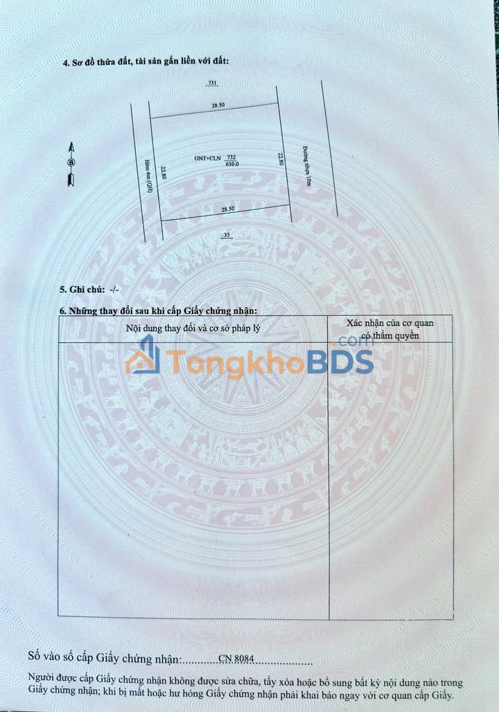 Đất Vàng 627m² Phường Long Hoa, Tây Ninh - Sổ Hồng Riêng, Giá Tốt