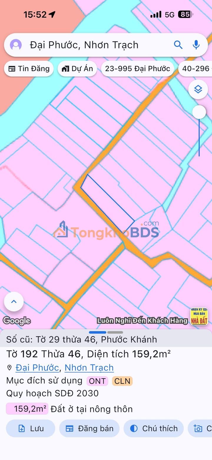 Bán Gấp Nhà Cấp 4 Lô Góc 2 Mặt Tiền Phước Khánh, 100m² Giá 1.6 Tỷ