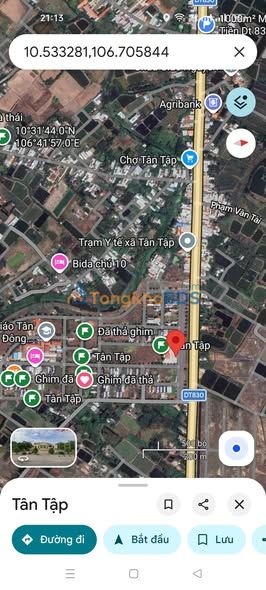 Bán Đất Tái Định Cư Tân Tập Cần Giuộc 100m² Sổ Hồng Riêng - Giá Tốt