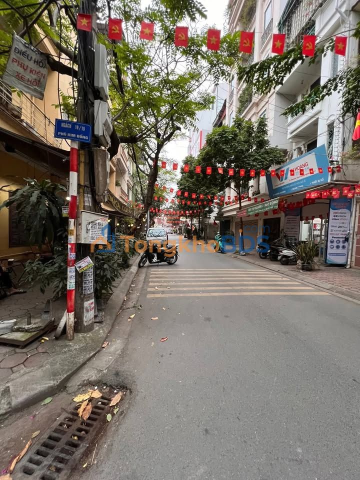 Nhà lô góc 2 mặt ngõ ô tô tránh, 54m² Kinh doanh sầm uất Phố Kim Đồng, Hoàng Mai