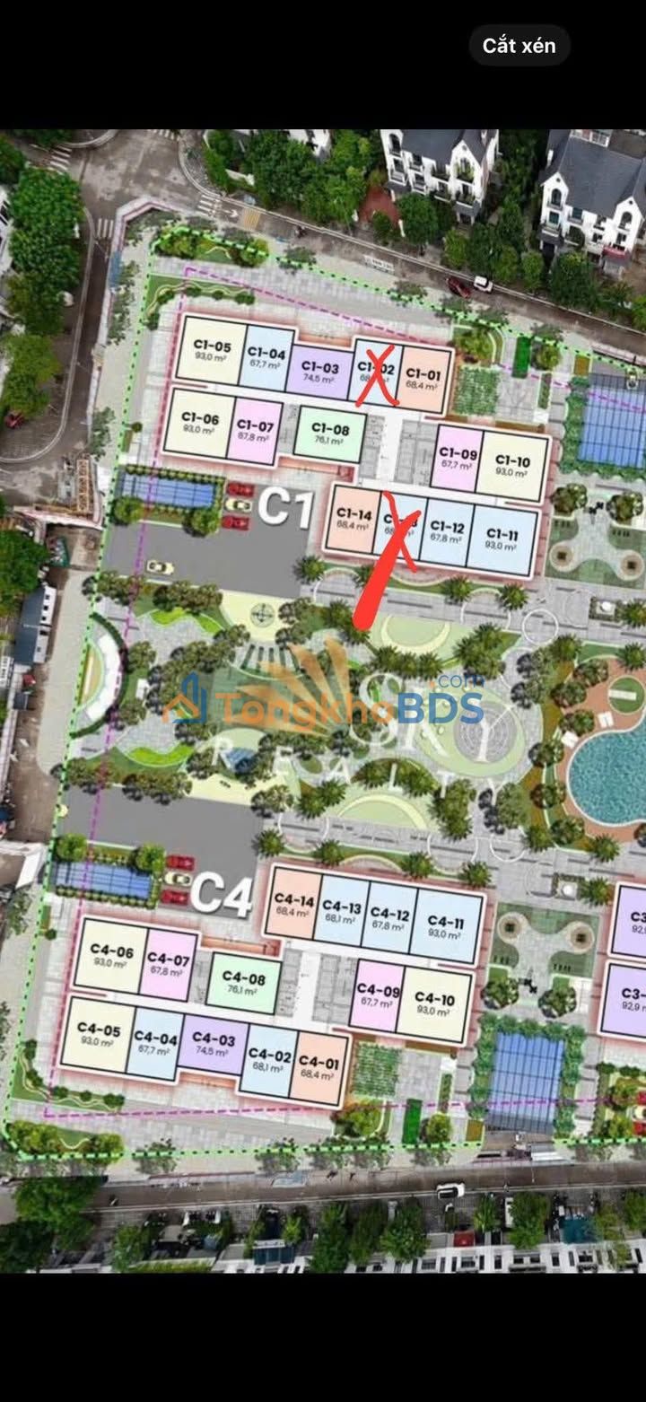 Căn hộ 2PN 67.5m² Tòa C1 Hà Đông - Giá gốc CĐT, Ký HĐMB