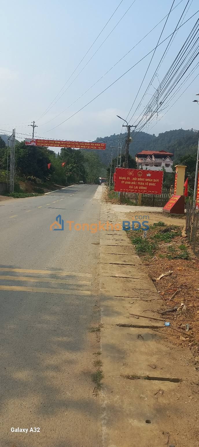 Bán gấp đất nền Tỉnh lộ 316, Phú Thọ - 525m² sổ đỏ, mặt tiền rộng