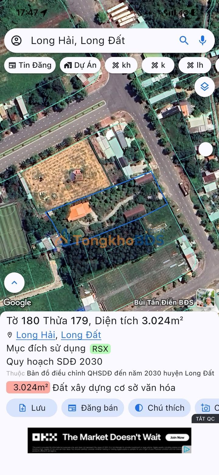 Đất Vườn 3000m² Mặt Tiền Nguyễn Hữu Thọ, Cần Giờ - Giá Đầu Tư 15 Tỷ
