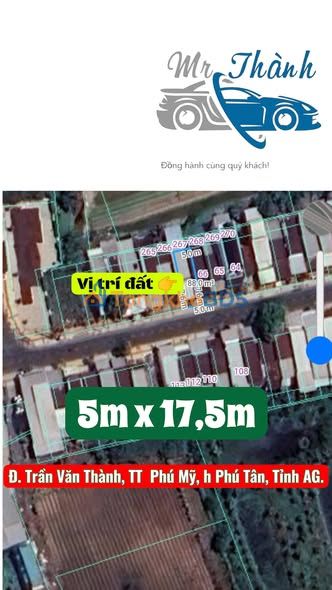 Đất nền Phú Mỹ 88m² 1,1 tỷ - Sổ đỏ chính chủ