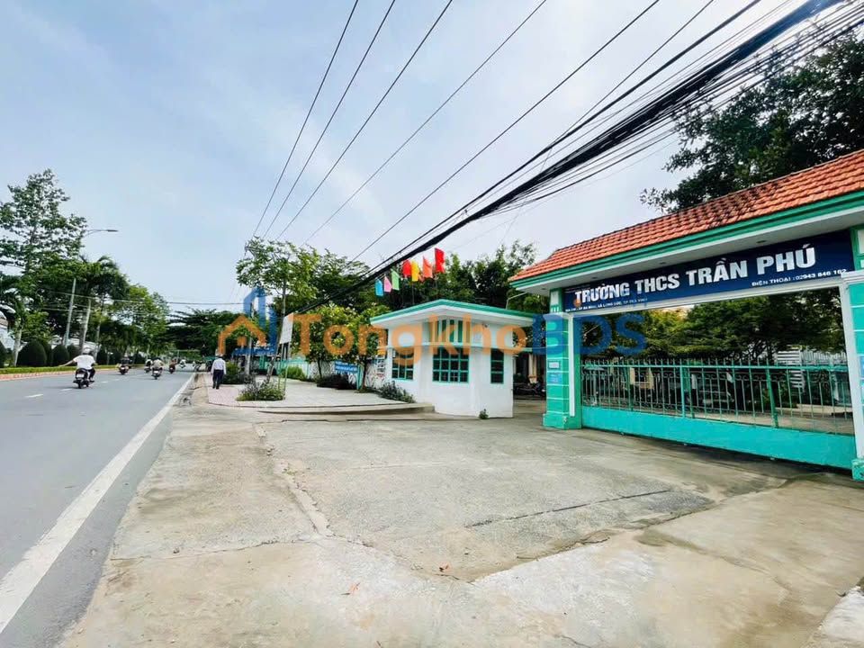 Đất nền mặt tiền 122m² đường 30/4, Trà Vinh - Sổ đỏ thổ cư 100%