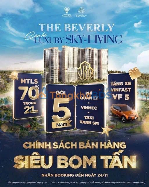 Căn hộ Beverly 80m² - Góc View Đẹp 3.7 Tỷ, Thanh Toán 1 Năm