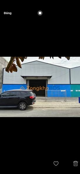 Cho thuê kho 300m² Long Hậu, Nhà Bè - Xe tải ra vào thoải mái