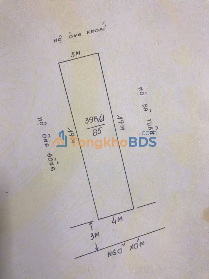 Bán đất tặng nhà 85m² Hải An - Ngõ ô tô, giá 3.82 tỷ