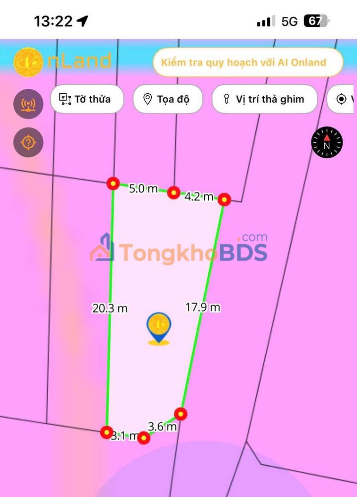 Đất Nền Tân Lợi Phú Yên 120m² - Mặt Tiền Kinh Doanh Hướng Tốt
