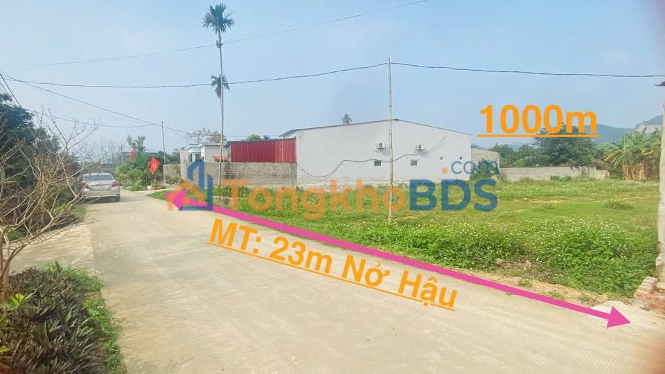 Đất nền 1000m² Thôn Bột, Lạc Thủy - Cơ hội đầu tư sinh lời kép