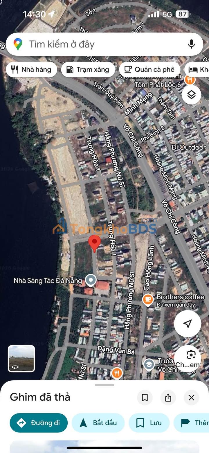 Đất Nền KĐT Ven Sông Hoà Quý Đà Nẵng - 110m² View Sông Thoáng Mát