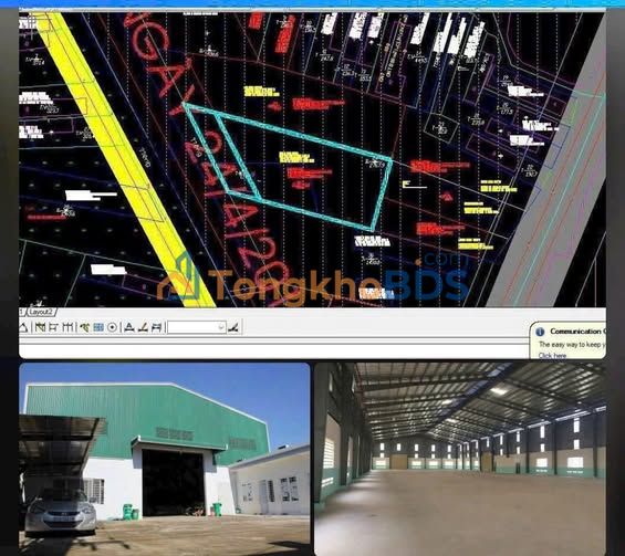 Bán gấp kho xưởng 1098m² mặt tiền Kênh Trung Ương, Bình Chánh - Vừa ở, vừa kinh doanh