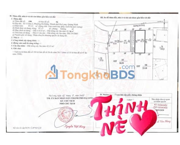 Đất Ngõ Chùa Minh Tâm 87m² 1,5 tỷ - Đường ôtô tránh