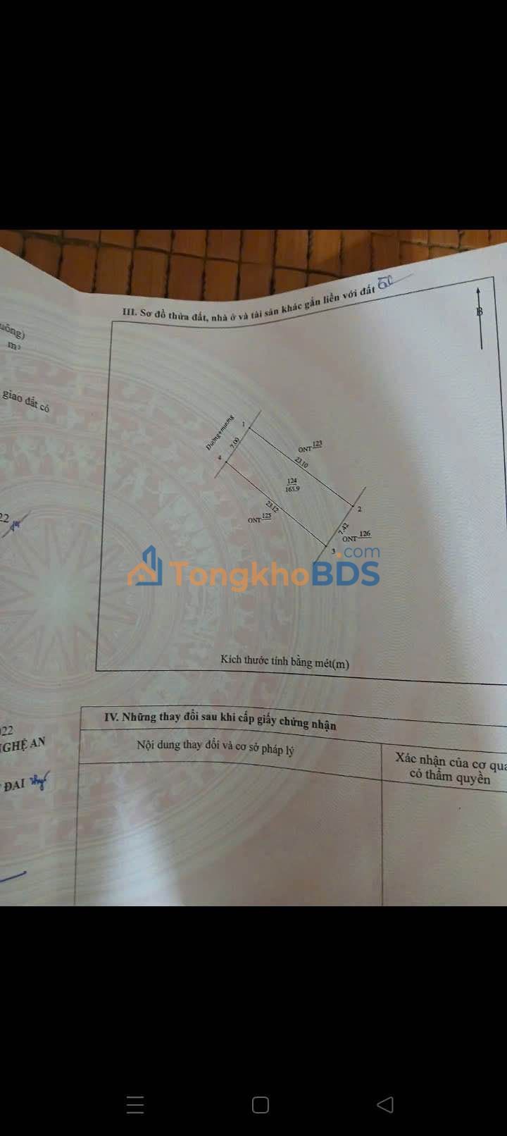 Đất Nền Nghi Kiều, Nghệ An - 165.8m² Full Thổ Cư, Sổ Đỏ Sẵn Sàng - Giá 460 Triệu