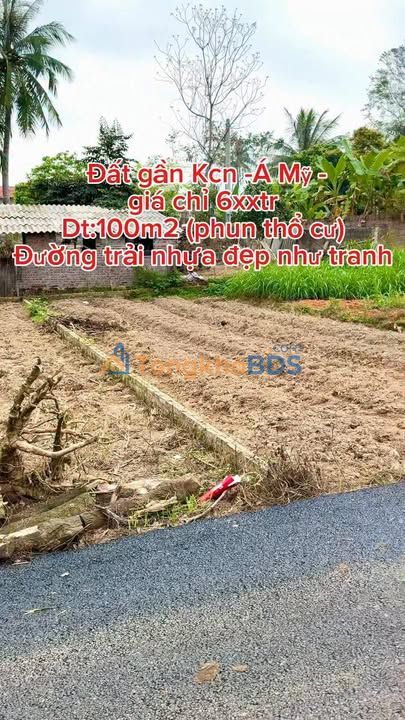 Đất nền Vĩnh Phú Lập Thạch 100m² 600 triệu - Thổ cư 100%