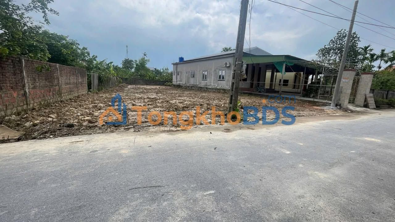 Đất nền Can Lộc, Hà Tĩnh 100m² - Sổ đỏ sẵn, đường 6m rải thảm