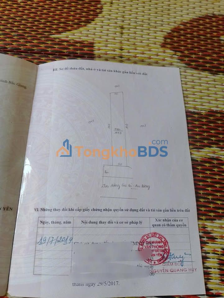 Đất nền Tân Yên, Bắc Giang 148m² - Giá đầu tư 18 tỷ