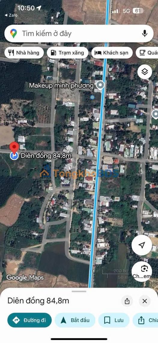 Đất nền Diên Đồng Diên Khánh 85m² 385 triệu - Sổ đỏ chính chủ