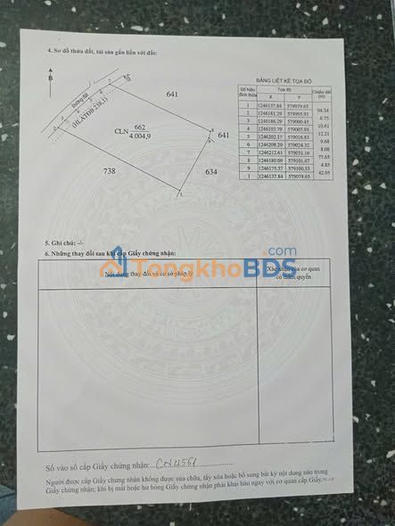 Bán Đất Vườn Dầu Tiếng 14400m² - 2 Tỷ - Sẵn Sổ Hồng
