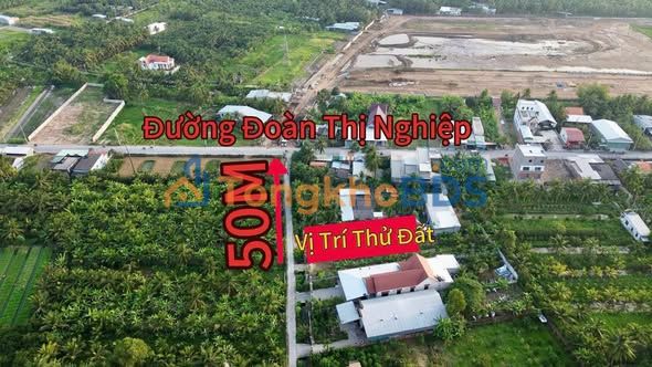 Đất thổ cư Mỹ Tho 459m² - Xe 7 chỗ vào tận nơi, giá 2.55 tỷ
