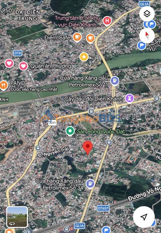 Đất Nở Hậu Đẹp 134m² Xã Diên Toàn, Diên Khánh - Chỉ 16 Triệu/m²