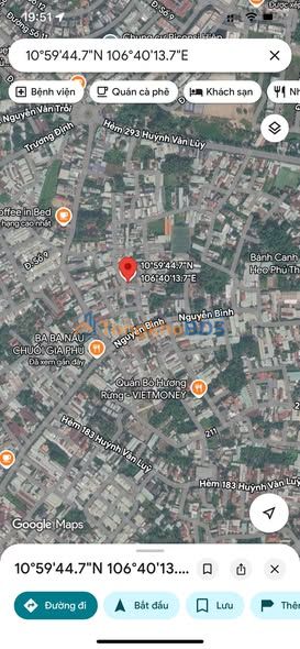 Đất nền Nguyễn Bình Phú Lợi 71m² 2.699 tỷ - Sổ đỏ chính chủ