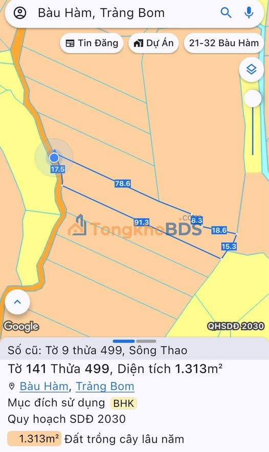 Đất Vườn Đồng Nai 1300m² Sổ Đỏ Sẵn Sàng - Giá Giảm Sâu Chỉ 840 Triệu