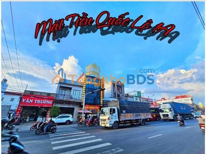 Nhà Mặt Tiền QL1A Biên Hòa 255m² - Ngang 9m Hiếm Có - Giá Đầu Tư