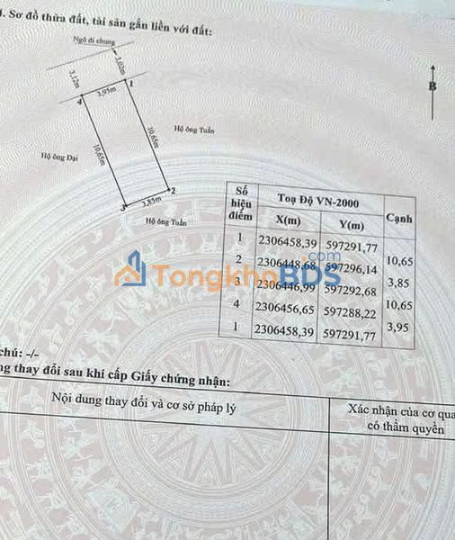 Bán Đất Tặng Nhà 2 Tầng 41.5m² Ngõ 173 Hàng Kênh, Hải Phòng - Giá 4.3 Tỷ