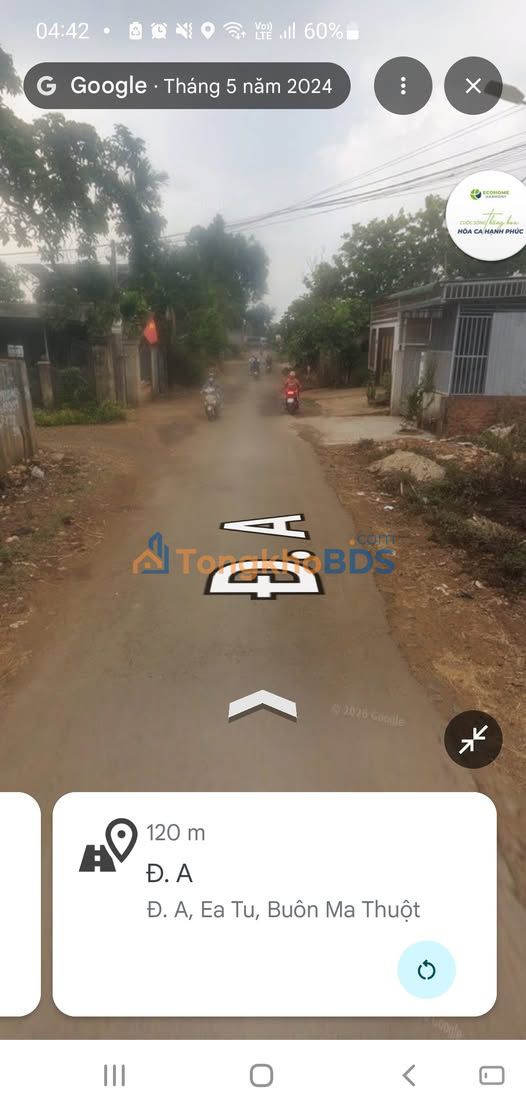 Nhà Mặt Tiền Kinh Doanh Đường Krong A, BMT - 140m² - 2.35 Tỷ