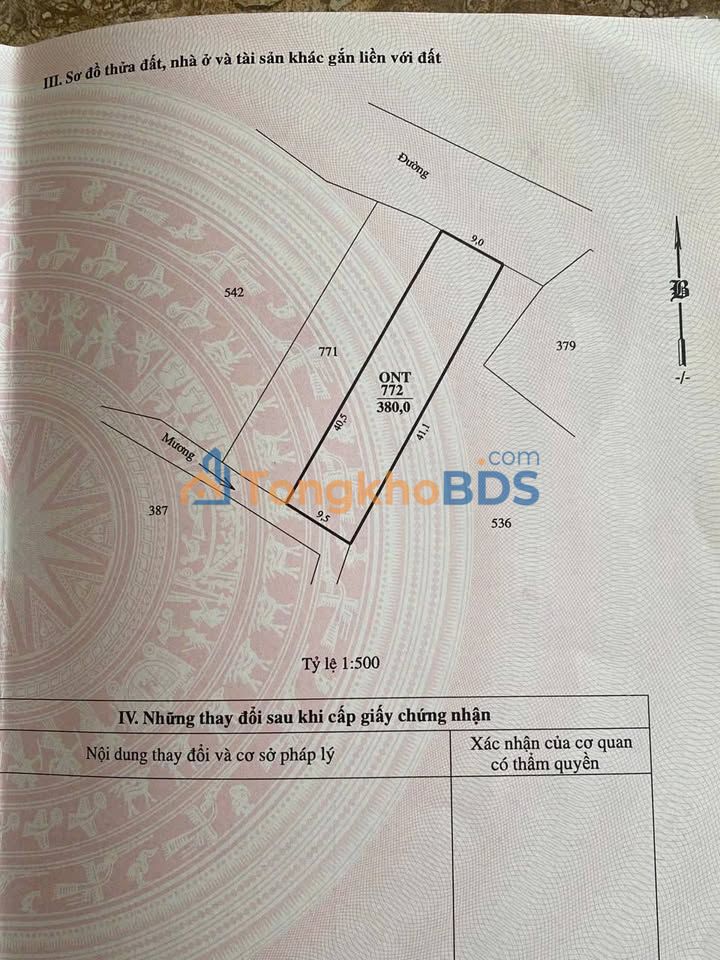 Đất Thổ Cư 380m² An Hải, Ninh Thuận - Sổ Đỏ Riêng, Giá 600 Triệu