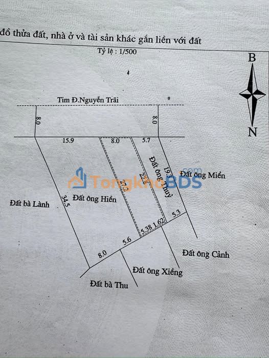 Nhà Mặt Tiền Nguyễn Trãi, Đông Hà - 172m² Kinh Doanh Sầm Uất