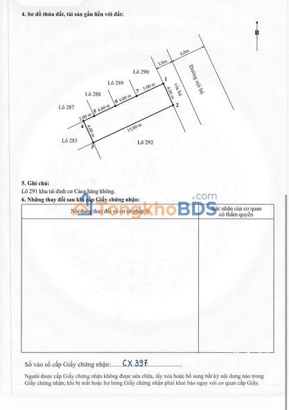 Đất TĐC Sân Bay Tràng Cát 60m² Sổ Đỏ Chính Chủ - Giá Hời
