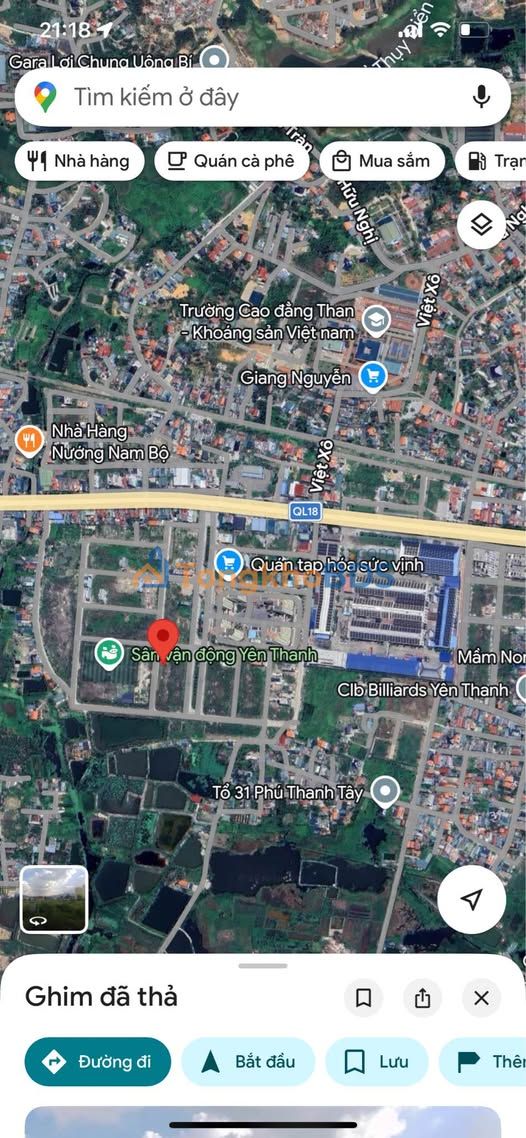 Bán Đất Nền KĐT Hoa Nhàn A, Uông Bí - 100m² Hướng Tây, Giá Chỉ 1.4 Tỷ/ô