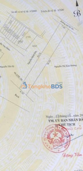 Bán Đất Vườn Bình Nhâm Thuận An - 2894m² Thổ Cư, Sổ Hồng Riêng