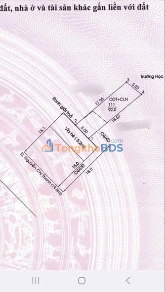 Nhà Mặt Tiền Nguyễn Chí Thanh, Thủ Dầu Một - 90m² Giá 3 Tỷ