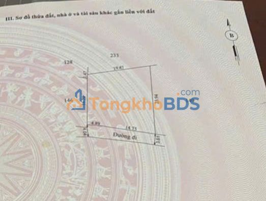 Bán Đất 398m² Xã Bình Điền, Huế - Sổ Đỏ Thổ Cư, Giá 8xx Triệu