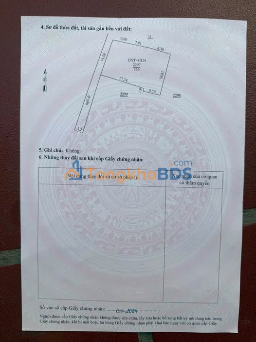 Nhà 1 tầng kiên cố 356m² đất thổ cư, Hướng Nam tại Quảng Xương - Sẵn sàng đón chủ mới