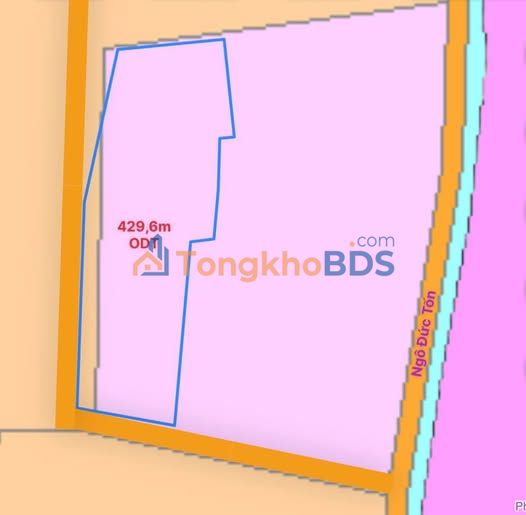 Đất nền Hàm Hiệp Ngô Đức Tốn 429m² 2.8 tỷ - Sổ đỏ chính chủ