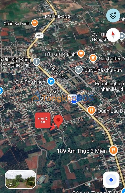 Đất Vàng Chư Păh - 400m² Sổ Hồng, Gần TT 630 Triệu