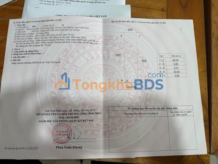 Bán Đất Kinh Doanh Mặt Tiền 100m² Phường Trần Hưng Đạo, TP. Hải Dương - Sẵn Sàng Khai Thác