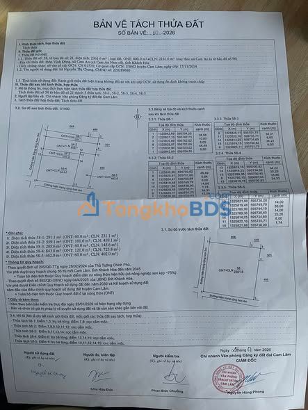 Đất nền Cam Phúc Nam 462m² 160 triệu - Tiềm năng tăng giá